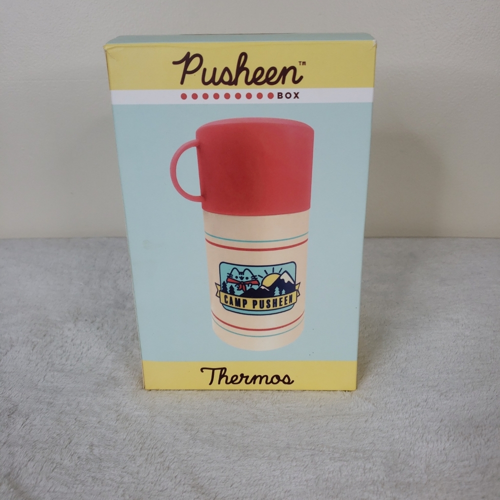 Pusheen Cat Thermos camp pusheen box 2020 new in box